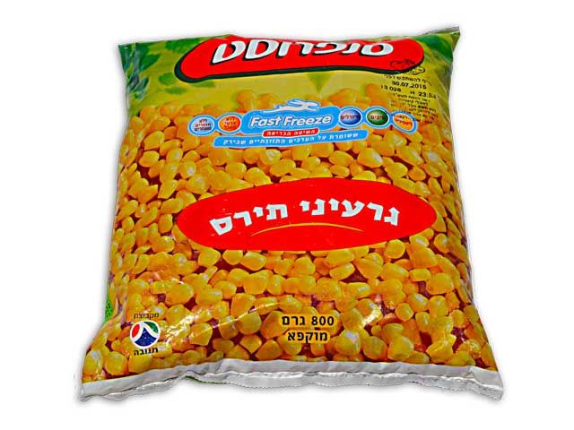 תמונת מוצר גרעיני תירס סנפרוסט